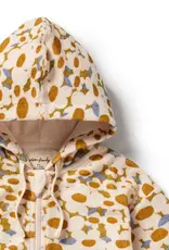 Wilson & Frenchie Wilson and Frenchy Flower Burst Organic Terry Hooded Towel