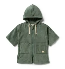 Wilson & Frenchie Wilson and Frenchy Moss Organic Terry Hooded Towel