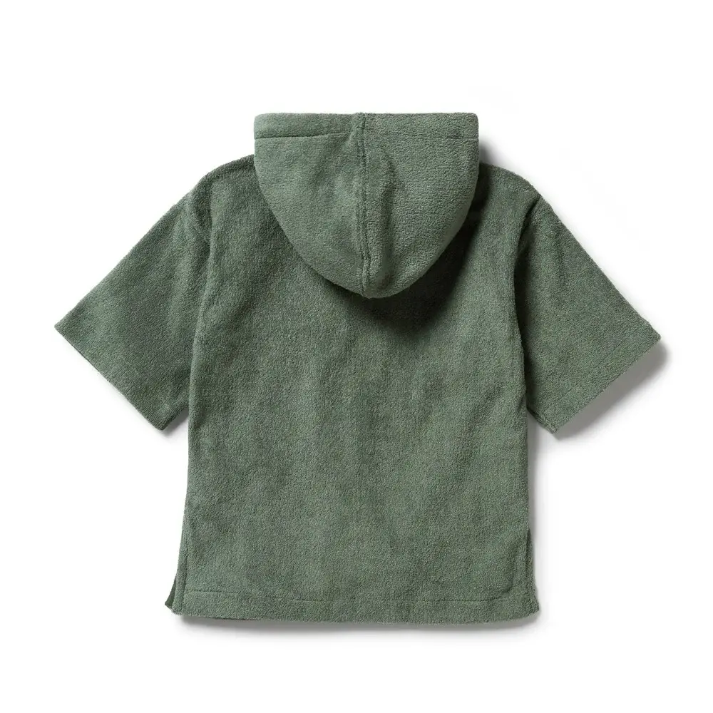 Wilson & Frenchie Wilson and Frenchy Moss Organic Terry Hooded Towel