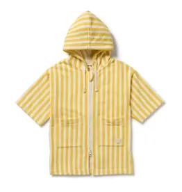 Wilson & Frenchie Wilson and Frenchy Honey Wave Organic Terry Hooded Towel