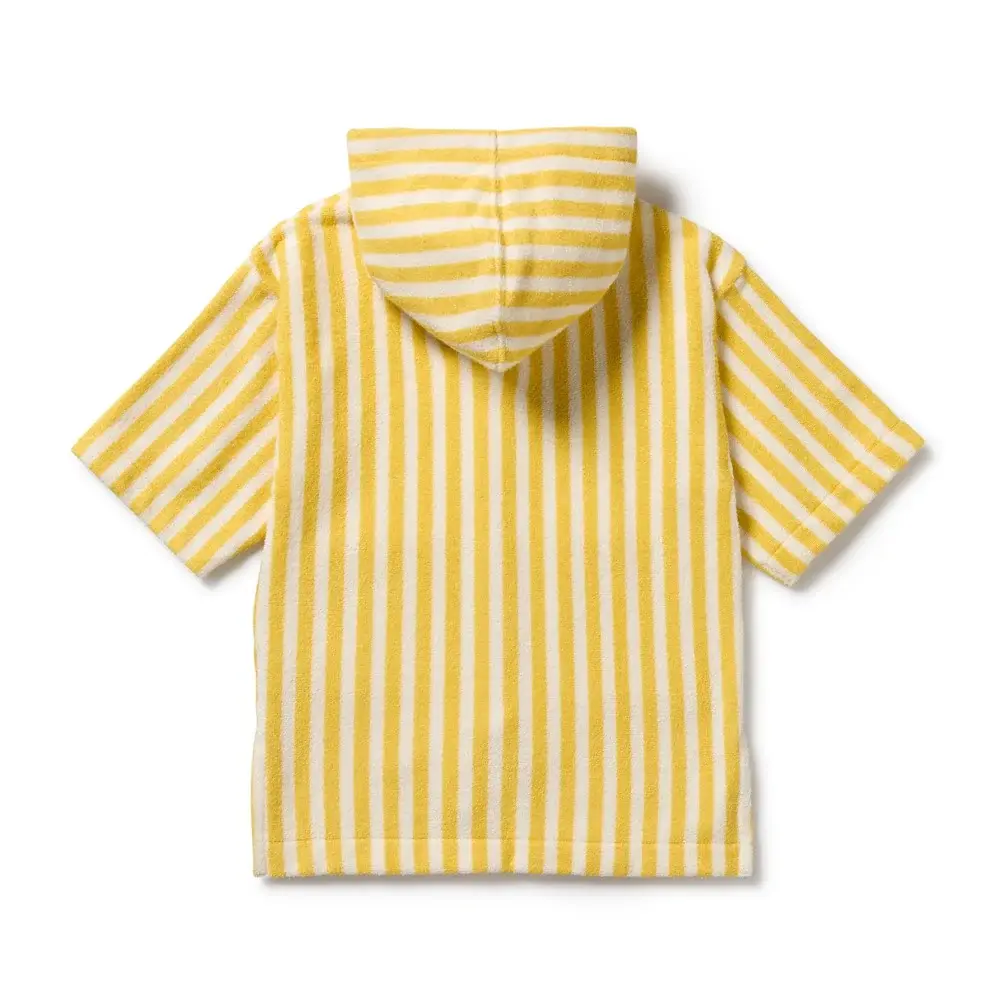 Wilson & Frenchie Wilson and Frenchy Honey Wave Organic Terry Hooded Towel