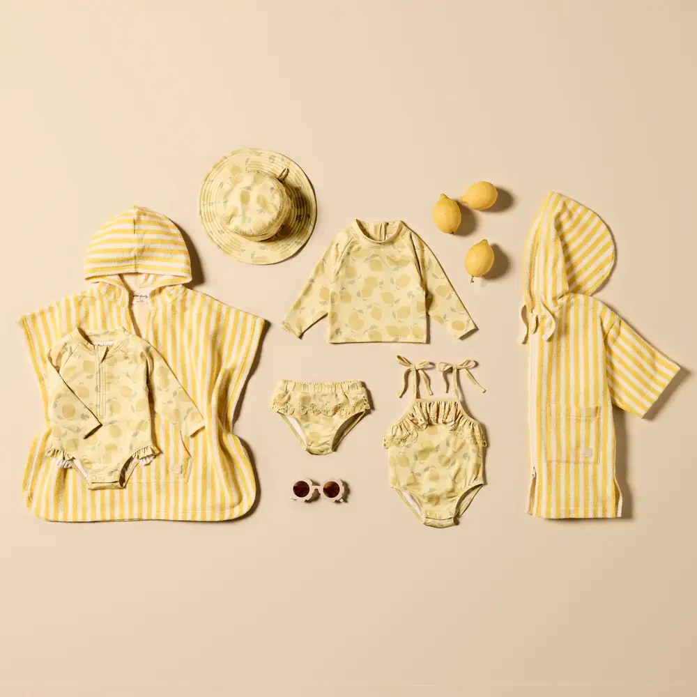 Wilson & Frenchie Wilson and Frenchy Honey Wave Organic Terry Hooded Towel