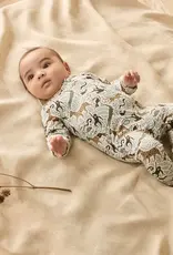 Wilson & Frenchy Wilson and Frenchy Mini Jungle Organic Zipsuit with Feet