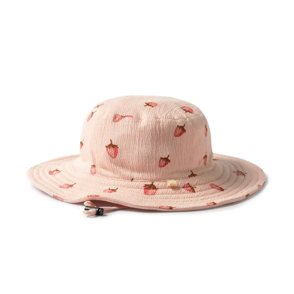 Wilson & Frenchie Wilson and Frenchy Strawberry Kisses Organic Sun Hat