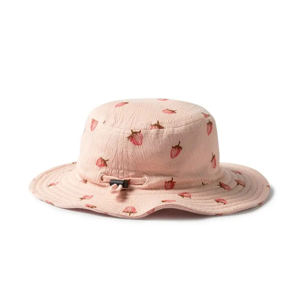 Wilson & Frenchie Wilson and Frenchy Strawberry Kisses Organic Sun Hat