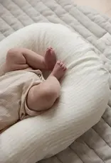 Linen Label Linen Label Baby Lounger Nest + Linen Cover | Stripe Natural