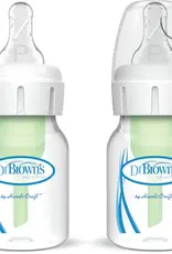 Dr Browns Dr Brown’s 60ml Narrow OPTIONS Bottle/Preemie Teat - 2 Pack  -  Replaces 057