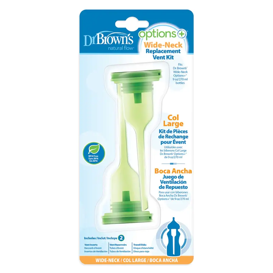 Dr Browns Dr Brown's WN Options Replacement Kit for 270ml Bottle (2 Vents / 2 Reservoirs)