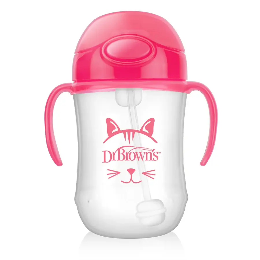 Dr Browns Dr Brown's 270 ml Baby's First Straw Cup w/ Handles
