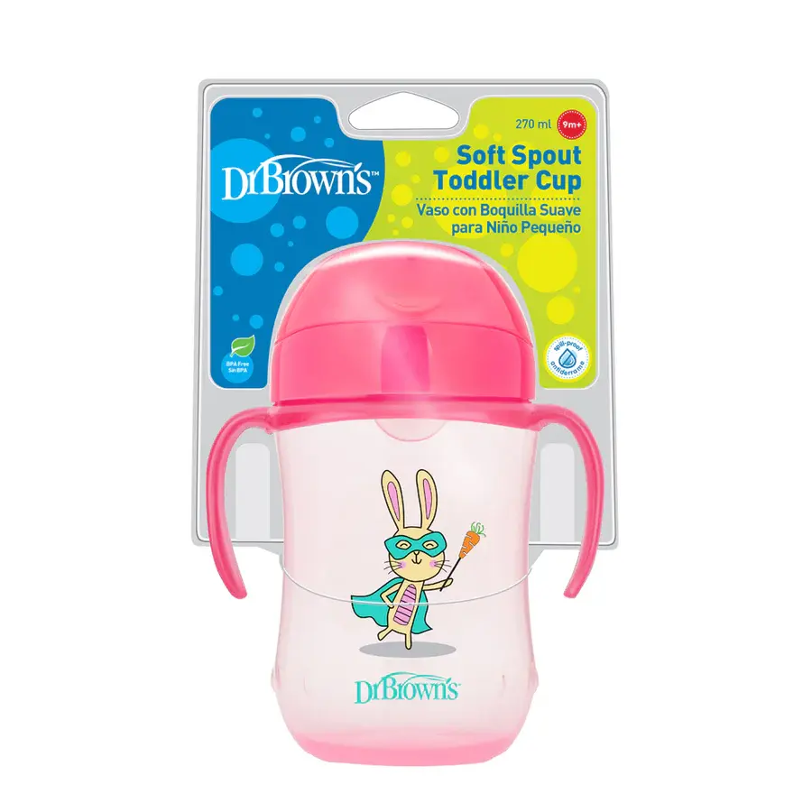Dr Browns Dr Brown's 270 ml Soft-Spout Toddler Cup w/ Handles