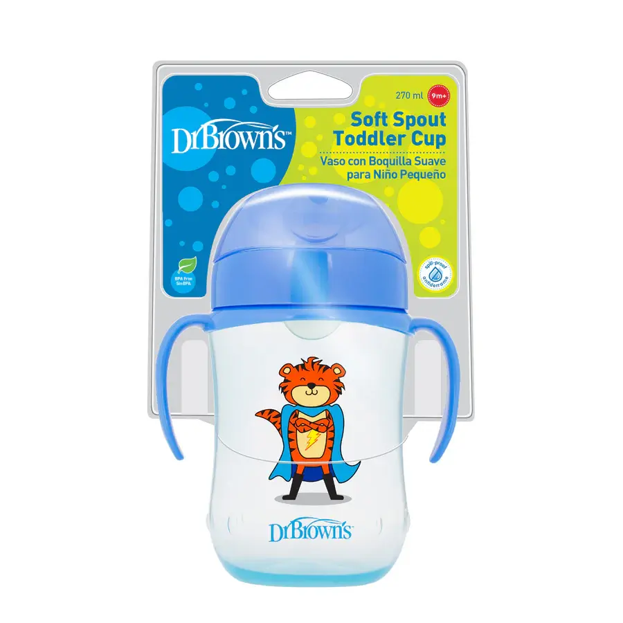 Dr Browns Dr Brown's 270 ml Soft-Spout Toddler Cup w/ Handles