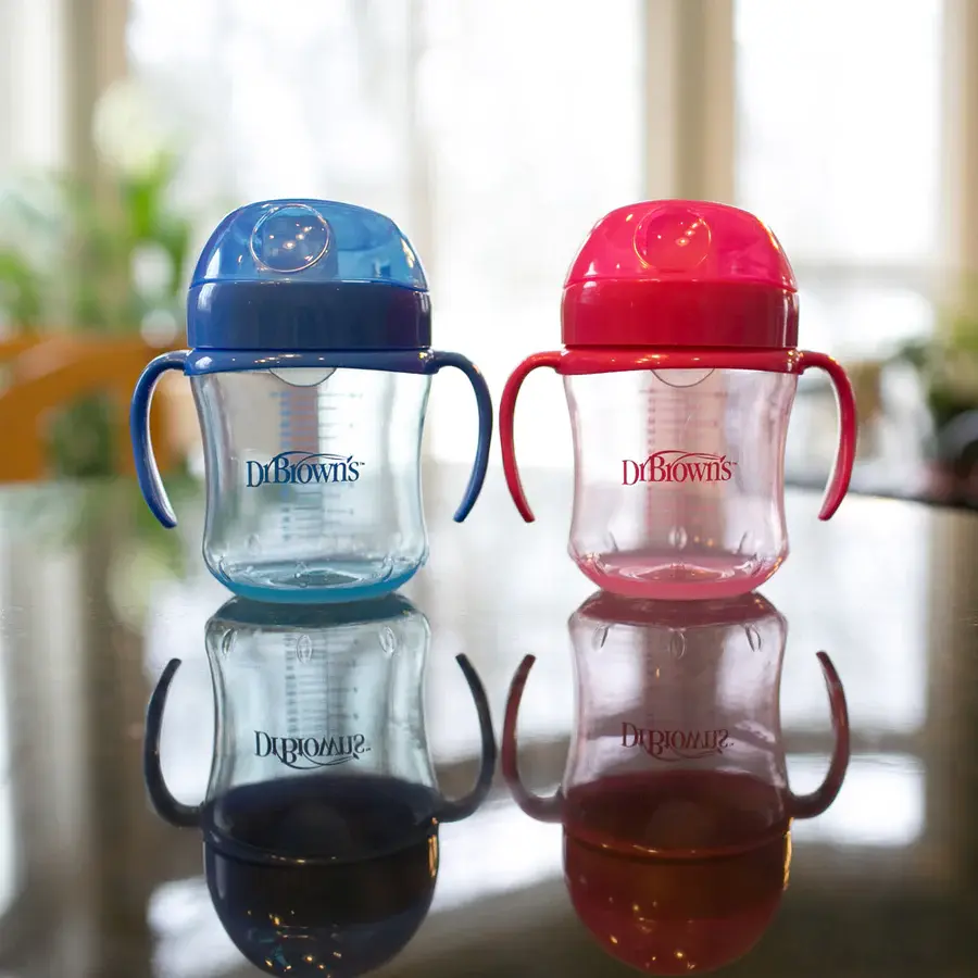 Dr Browns Dr Brown's 180 ml Soft-Spout Transition Cup w/ Handles