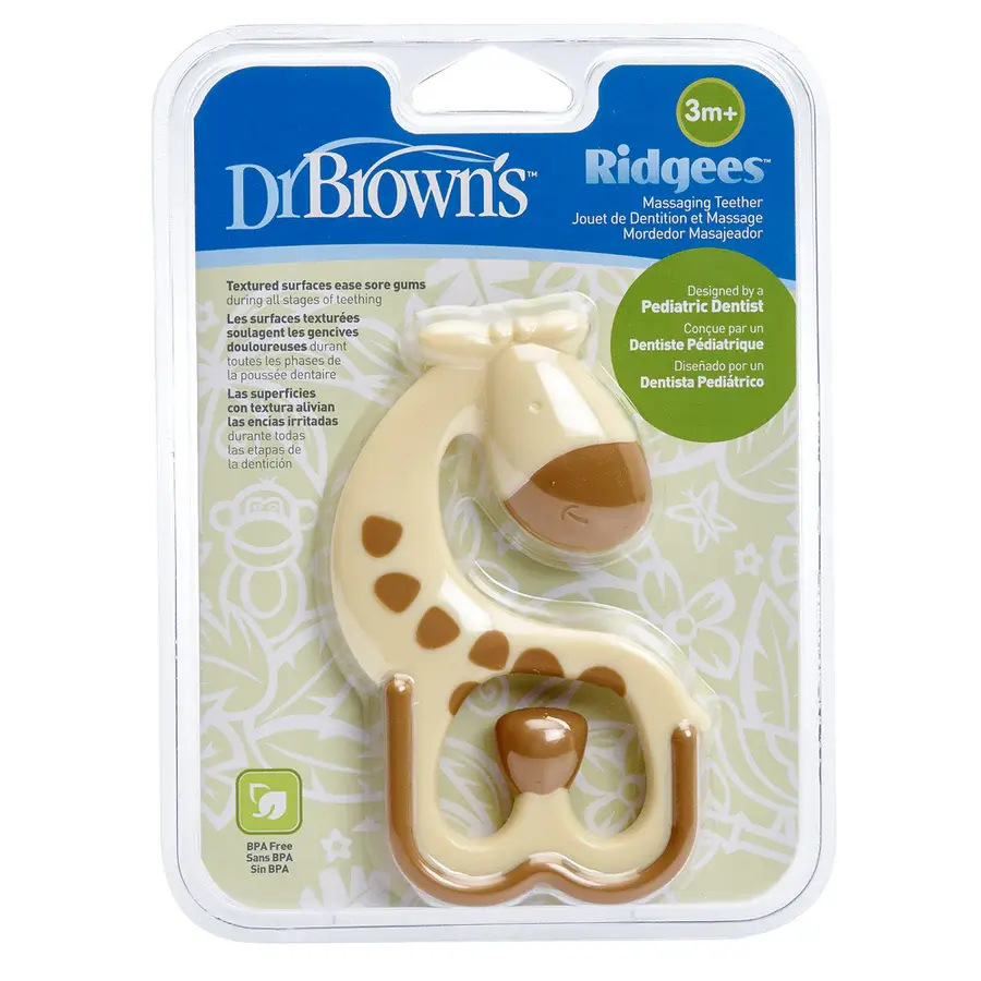 Dr Browns Dr Brown's Massaging Teether "Ridgees" - Giraffe
