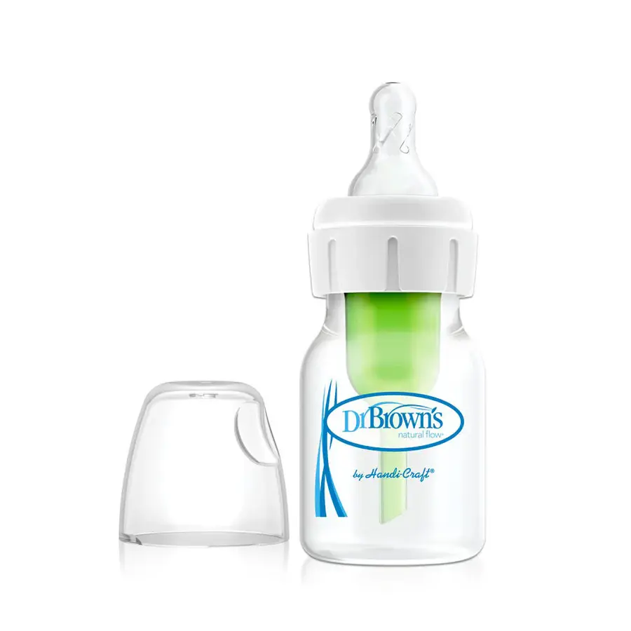 Dr Browns Dr Brown’s Narrow Neck 60ml Feeding Bottle Option Level 1 Teat Single