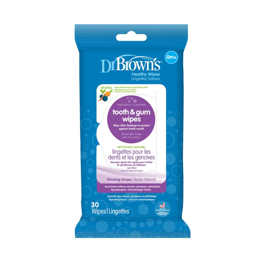 Dr Browns Dr Brown’s Healthy Wipes Tooth & Gum