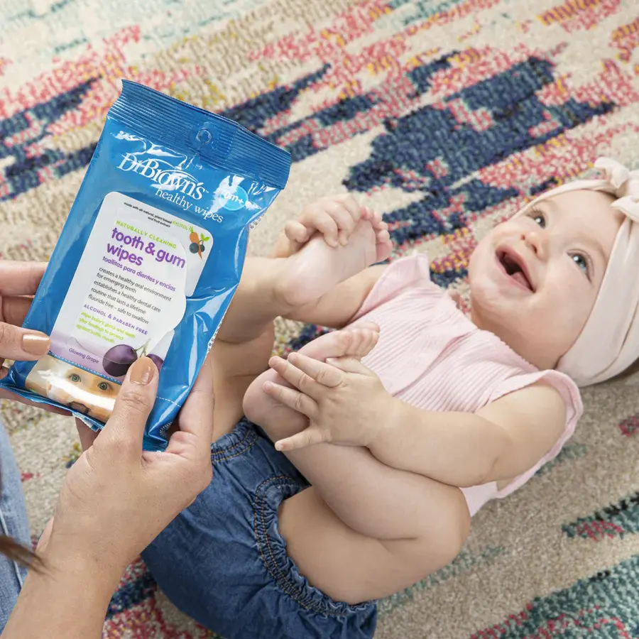 Dr Browns Dr Brown’s Healthy Wipes Tooth & Gum