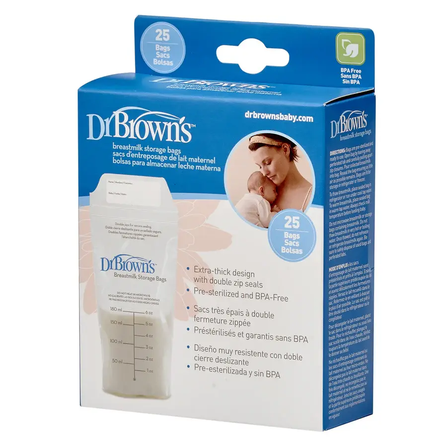 Dr Browns Dr Brown’s Breastmilk Storage Bags (25pk)