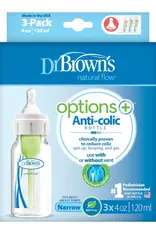 Dr Browns Dr Brown’s 120ml Narrow Neck Feeding Bottle