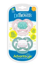 Dr Browns Dr Brown's Advantage Pacifier, Stage 2, 2 Pack
