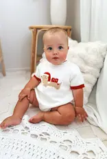 Indigo Dreams Indigo Dreams Santa Paws Bubble Romper