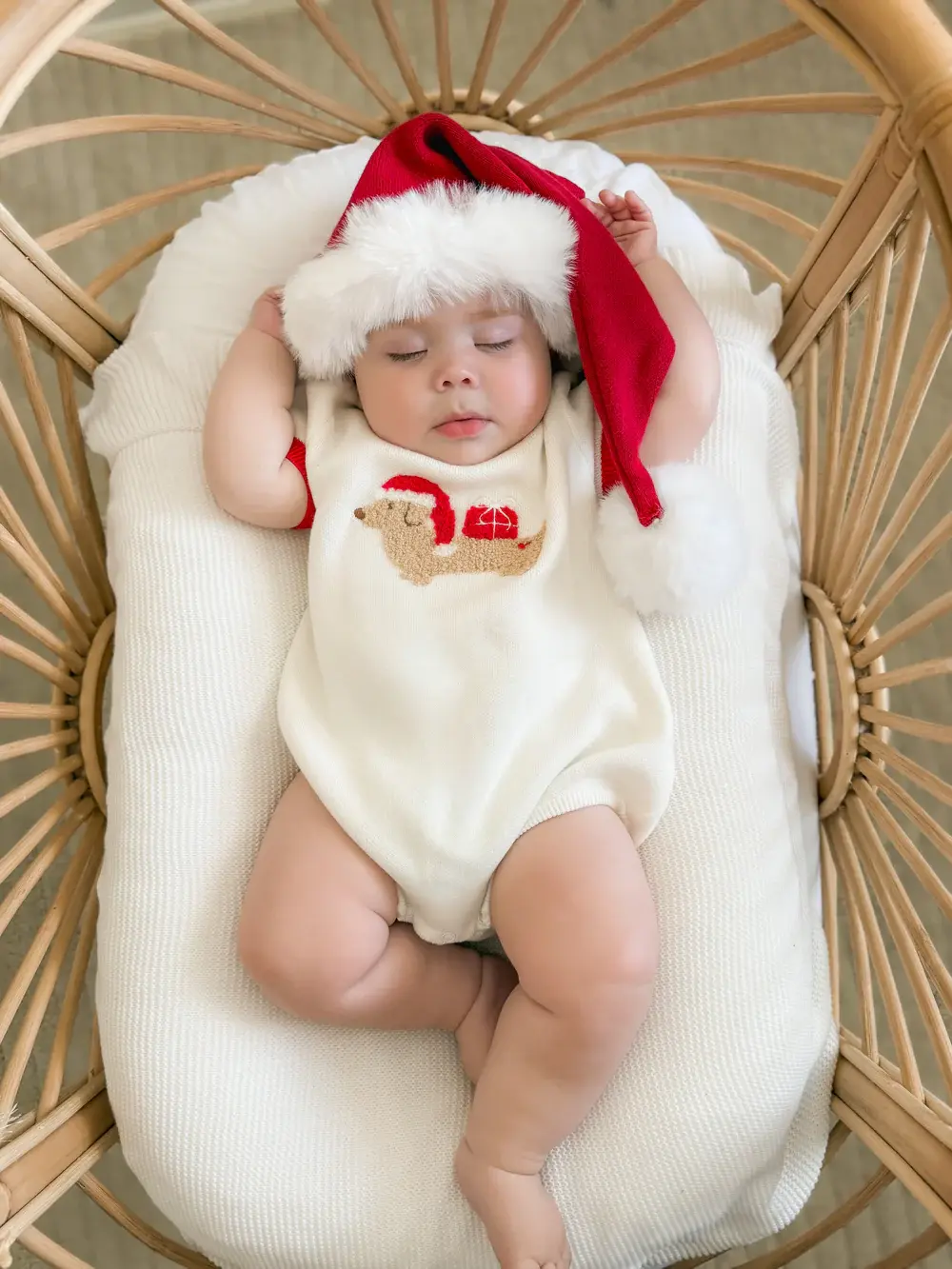 Indigo Dreams Indigo Dreams Santa Paws Bubble Romper