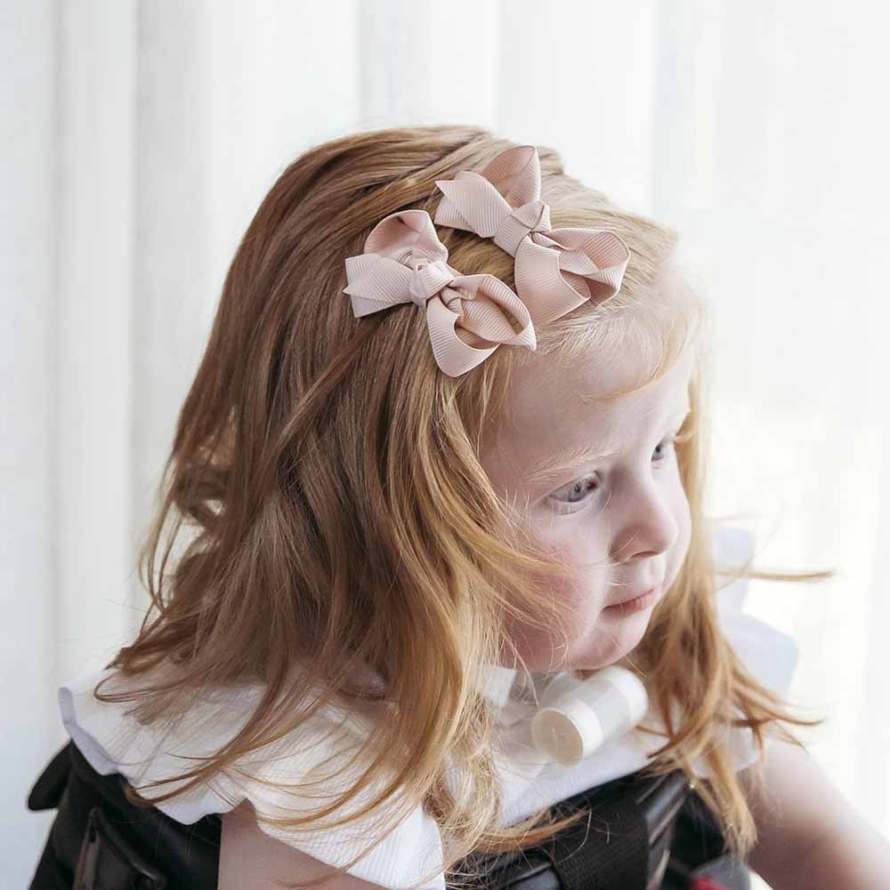 Snuggle Hunny Kids Snuggle Hunny Nude Piggy Tail Hair Clips - Pair