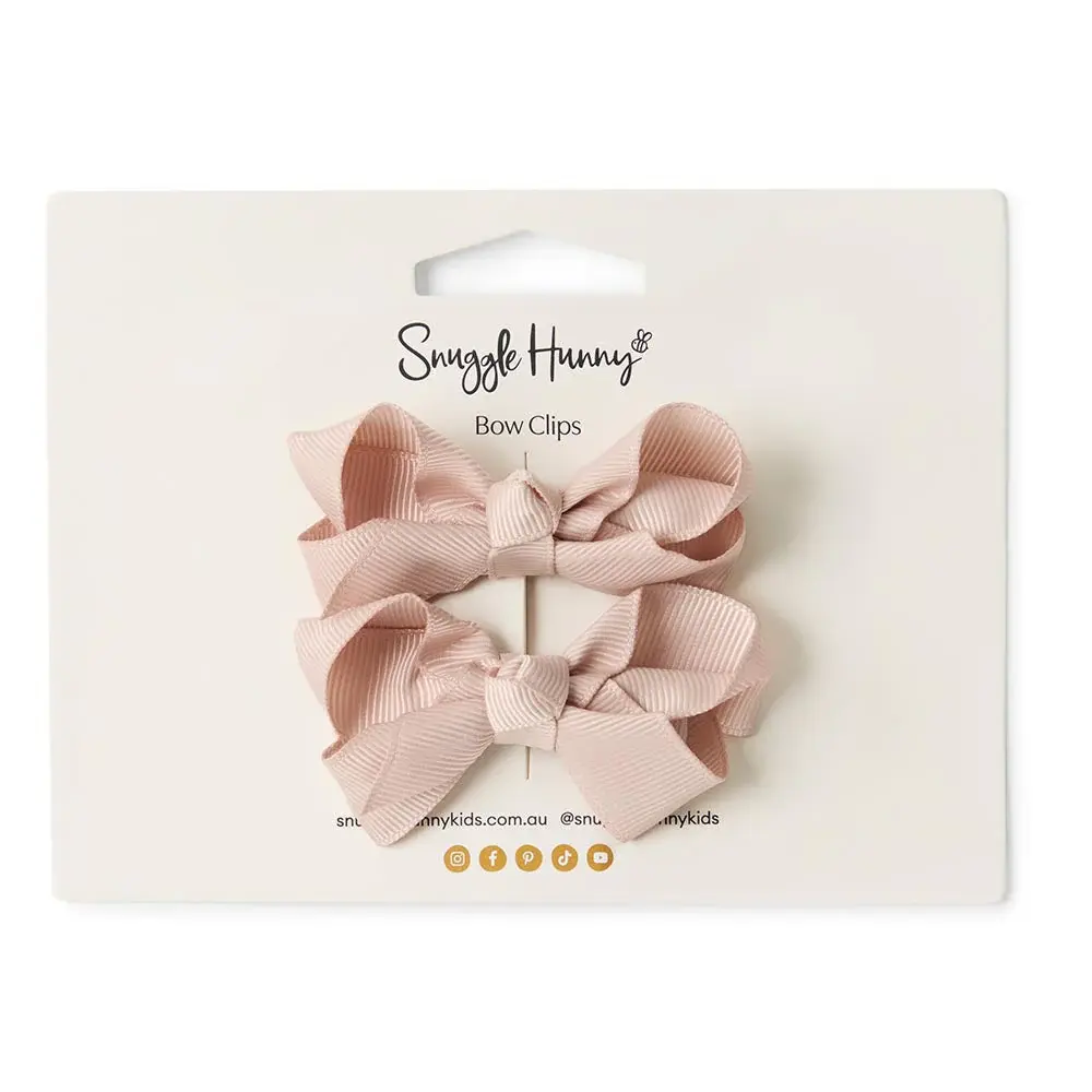 Snuggle Hunny Kids Snuggle Hunny Nude Piggy Tail Hair Clips - Pair