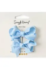 Snuggle Hunny Kids Snuggle Hunny Baby Blue Piggy Tail Hair Clips - Pair