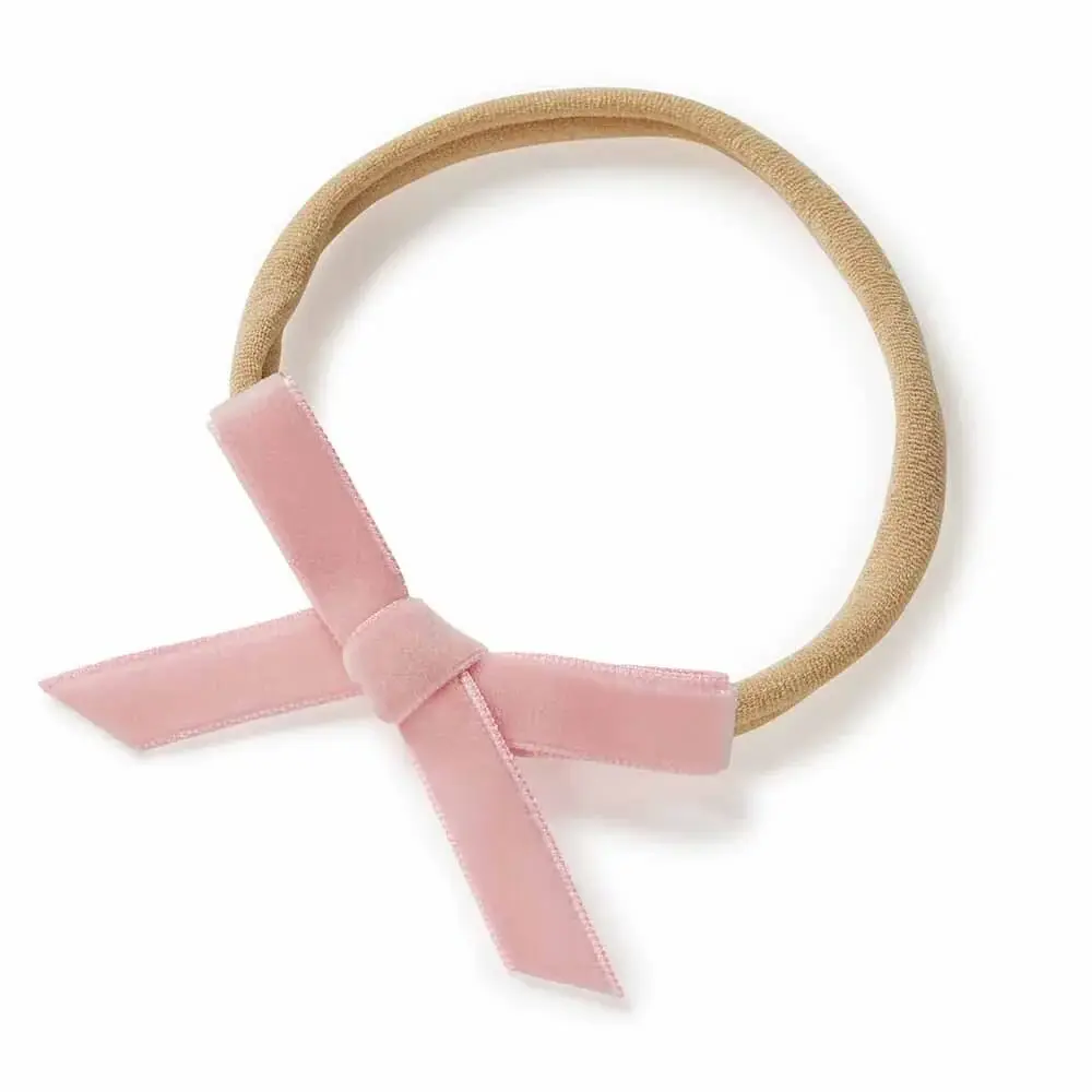 Snuggle Hunny Kids Snuggle Hunny Kids Velvet Petite Bow