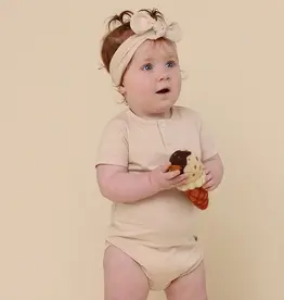 Snuggle Hunny Kids Snuggle Hunny Babyccino Short Sleeve Organic Bodysuit