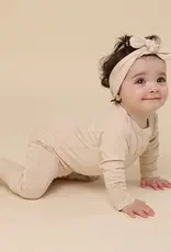 Snuggle Hunny Kids Snuggle Hunny Babyccino Organic Snugglesuit Convertible Romper