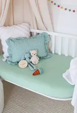Snuggle Hunny Kids Snuggle Hunny Mint Organic Fitted Cot Sheet