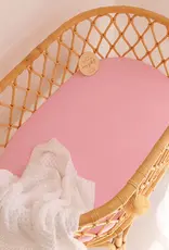 Snuggle Hunny Kids Snuggle Hunny Bubblegum Organic Bassinet Sheet / Change Pad Cover