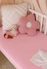 Snuggle Hunny Kids Snuggle Hunny Bubblegum Organic Fitted Cot Sheet