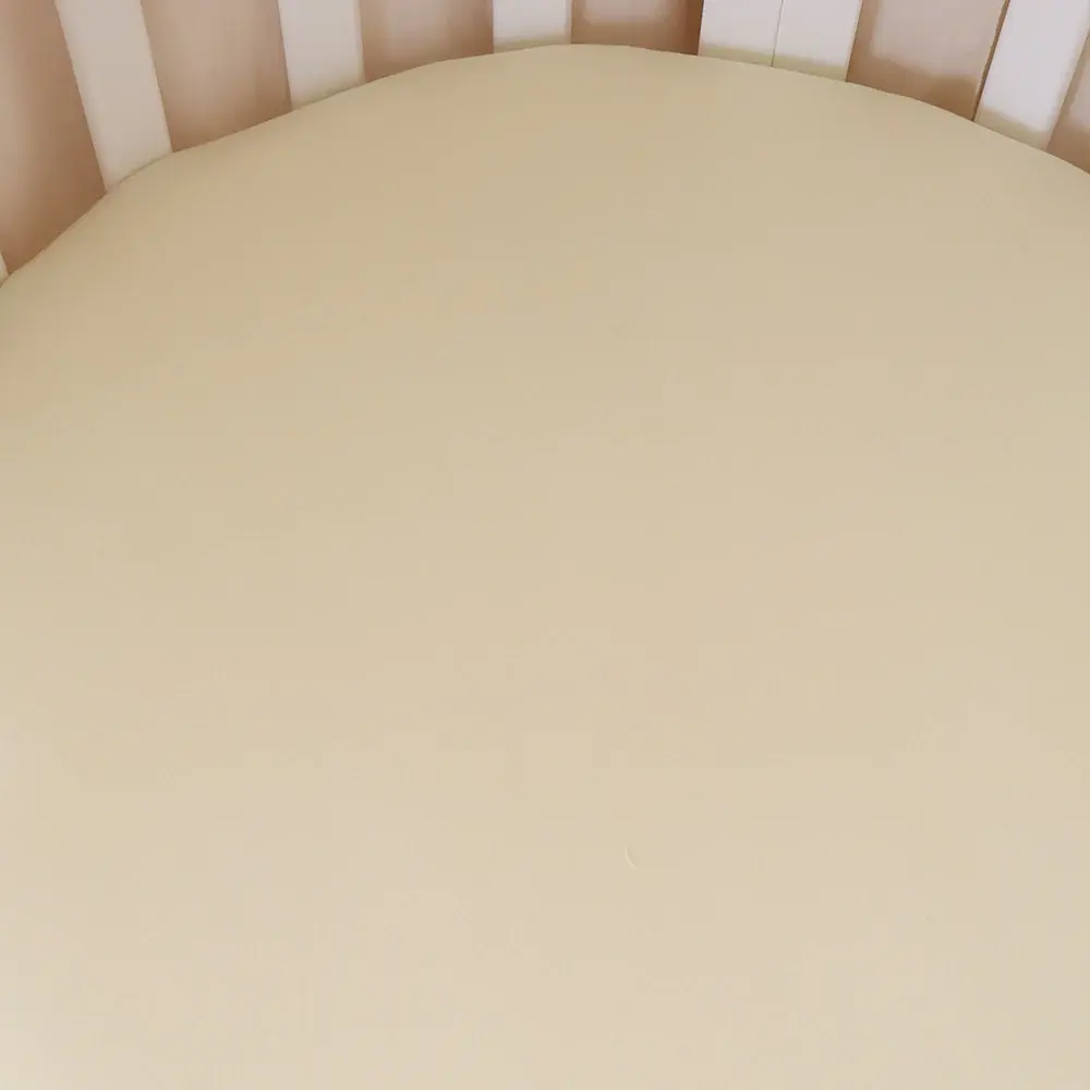 Snuggle Hunny Kids Snuggle Hunny Lemon Sorbet Organic Fitted Cot Sheet