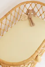 Snuggle Hunny Kids Snuggle Hunny Lemon Sorbet Organic Bassinet Sheet / Change Pad Cover