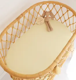 Snuggle Hunny Kids Snuggle Hunny Lemon Sorbet Organic Bassinet Sheet / Change Pad Cover