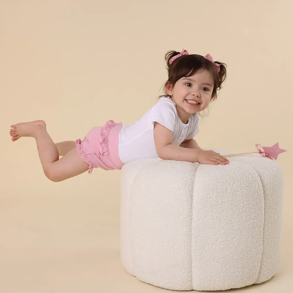 Snuggle Hunny Kids Snuggle Hunny Bubblegum Organic Jersey Bloomers