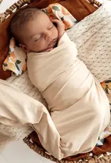 Snuggle Hunny Kids Snuggle Hunny Babyccino Organic Jersey Wrap & Beanie Set