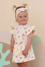 Snuggle Hunny Kids Snuggle Hunny Beach Fun Short Sleeve Organic Dress