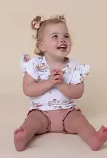 Snuggle Hunny Kids Snuggle Hunny Pony Pals Organic T-Shirt with Frill