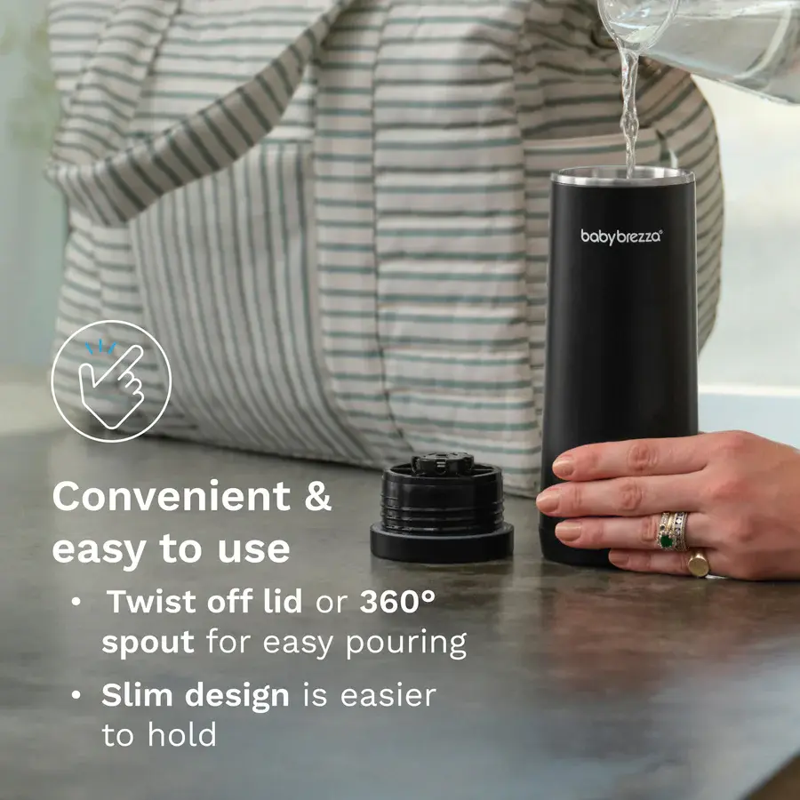 Baby Brezza Baby Brezza Superfast Portable Bottle Warmer (Black)