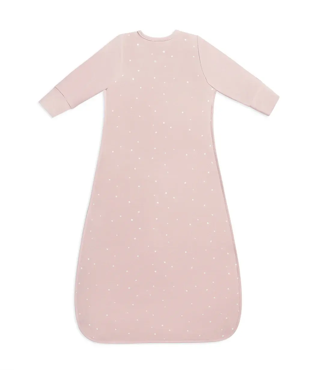 Love To Dream Love To Dream Sleep Bag Long Sleeve 1.0 Tog Cotton Powder Pink Twinkle