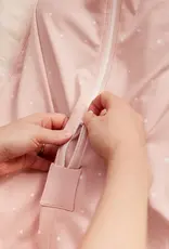 Love To Dream Love To Dream Sleep Bag Long Sleeve 1.0 Tog Cotton Powder Pink Twinkle