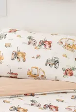 Snuggle Hunny Kids Snuggle Hunny Diggers & Tractors Organic Cotton Single Pillowcase