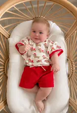 Indigo Dreams Indigo Dreams Red Corduroy Shorts