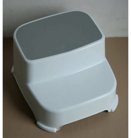 Roger Armstrong Roger Armstrong Double Step Stool White