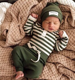 Snuggle Hunny Kids Snuggle Hunny Olive Organic Pants - 6-12 Months (0)