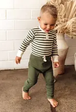 Snuggle Hunny Kids Snuggle Hunny Olive Organic Pants - 6-12 Months (0)