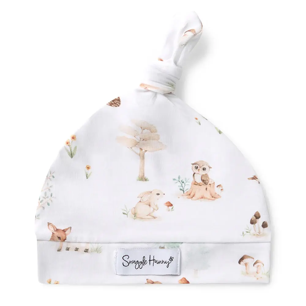 Snuggle Hunny Kids Snuggle Hunny Woodland Tales Organic Knotted Beanie